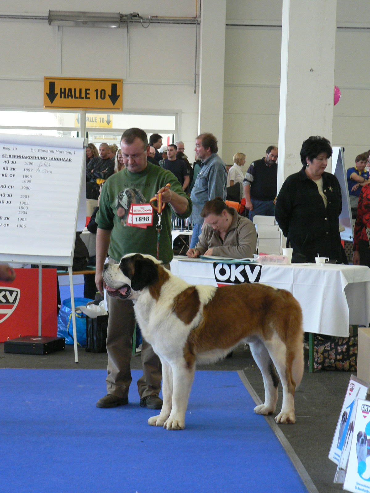 CACIB Tulln 2007 -tř.otevřená psi dlouhosrstí